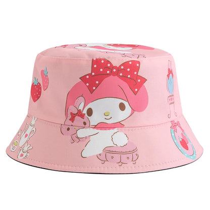 New Children's Sanrio Hello Kitty Kuromi Bucket Hat