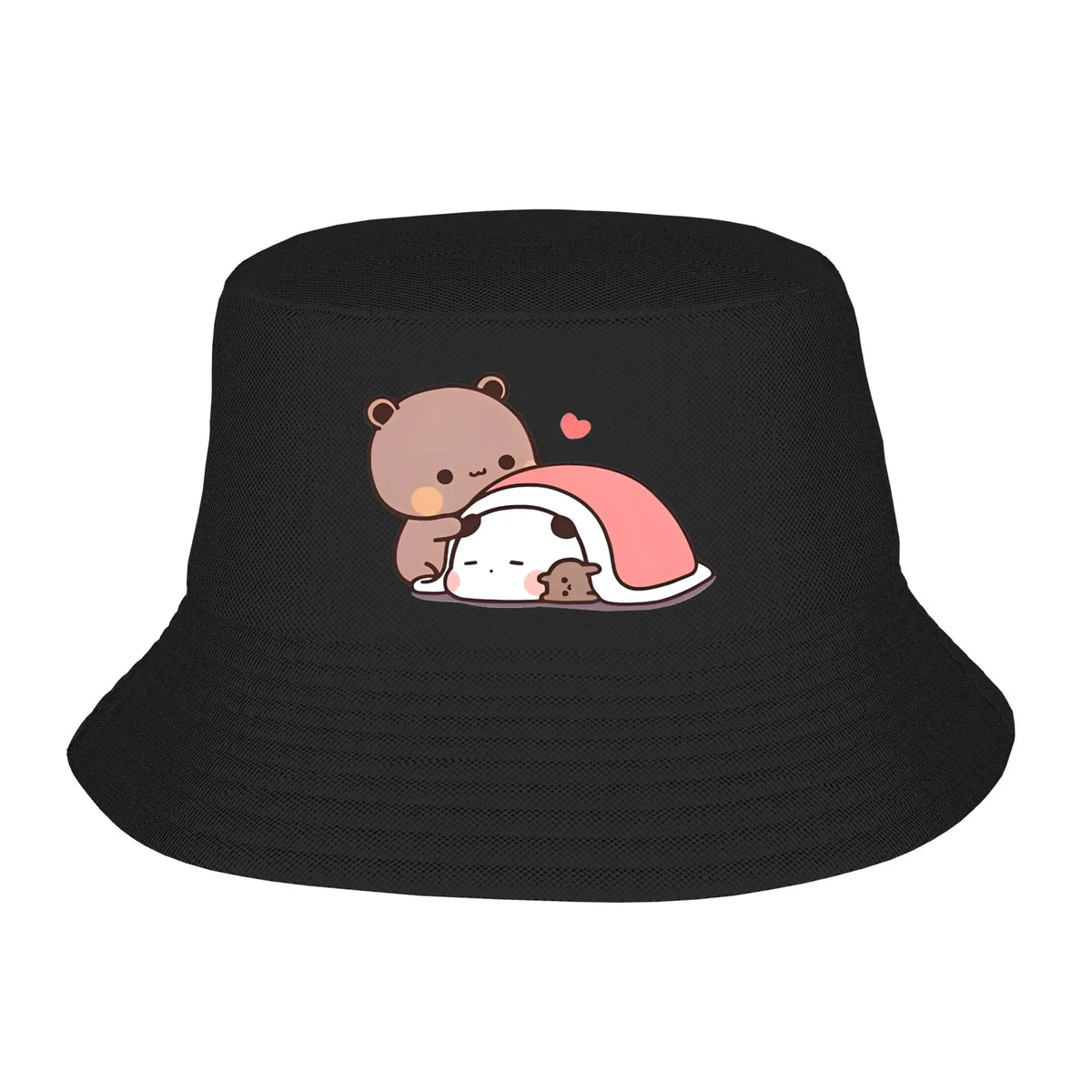 Bucket Hat Cute Happy Bubu Face
