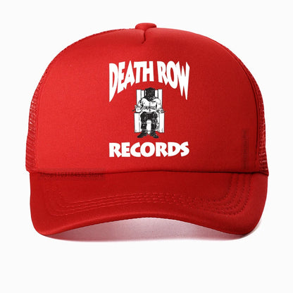 Funny Golf Hat Death Row Records White Baseball Cap