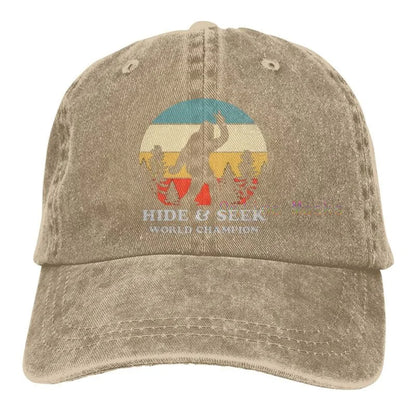 Bigfoot Is Real and He Tried to Eat My Ass Baseball Cap