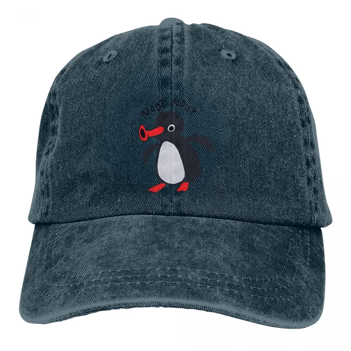Noot Baseball Cap Men Hats Women Visor Pingu Pinga Penguin TV Caps