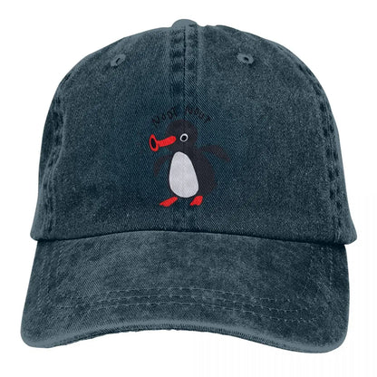 Noot Baseball Cap Men Hats Women Visor Pingu Pinga Penguin TV Caps
