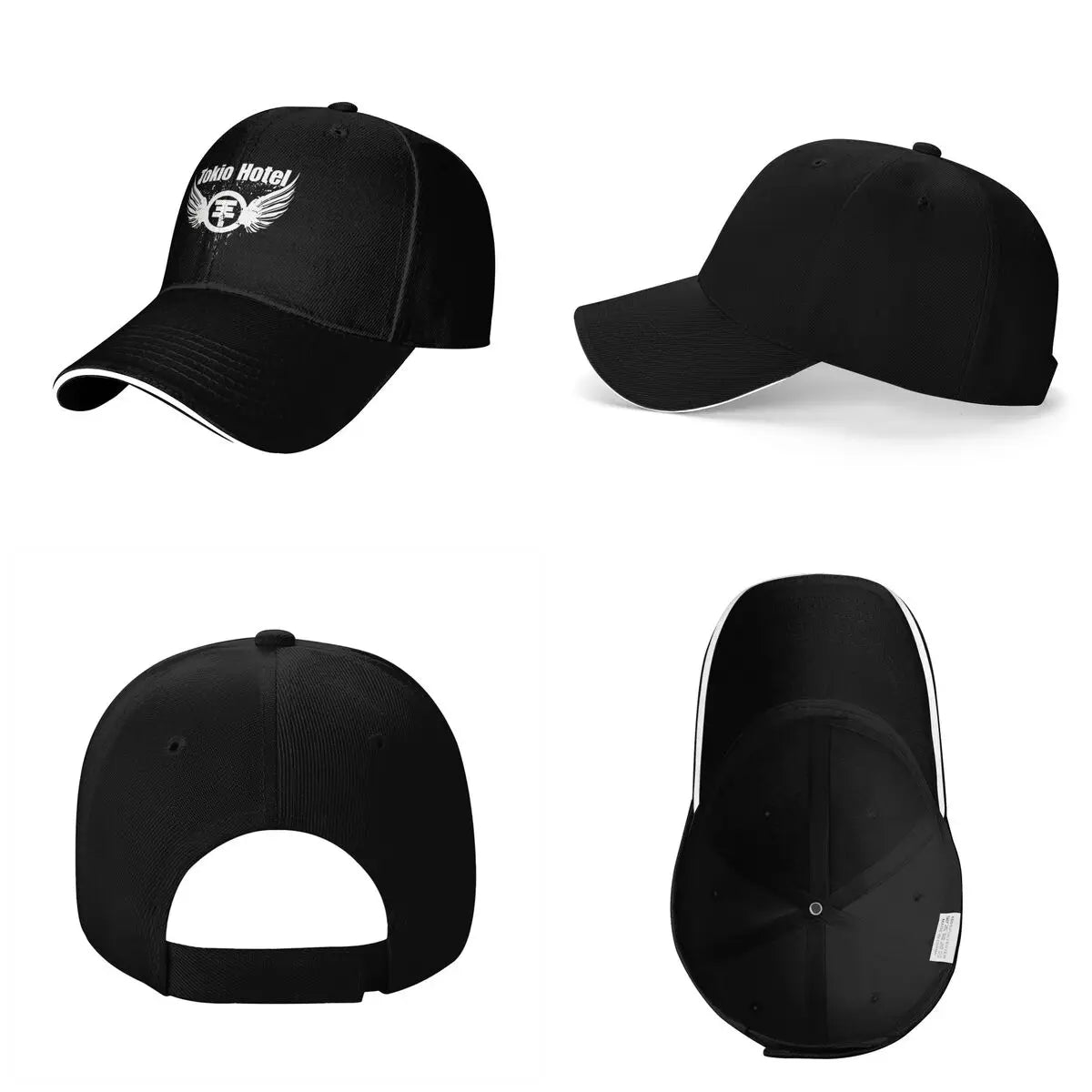 Genres Rock Tokio Hotel Logo Cap Fashion Casual Baseball Caps