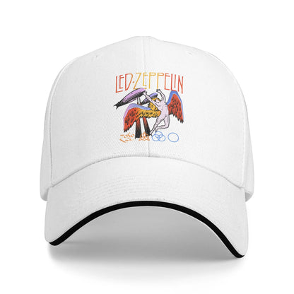 Rock band Led Zeppelin's falling angel Baseball Cap