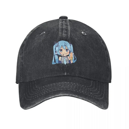 Miku Elote Baseball Cap Derby Hat New In The