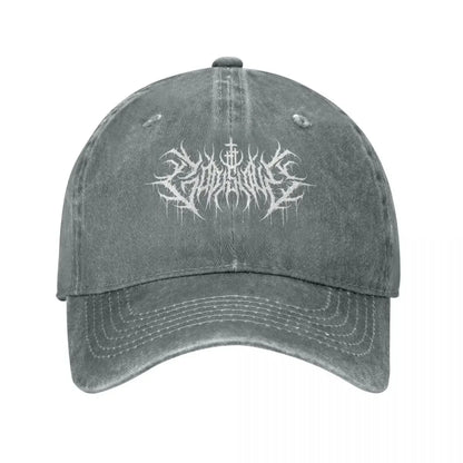 God Is Love Death Metal Denim Baseball Cap Adjustable Hat Women Men