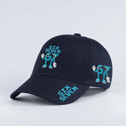 Retro '67 Cartoon Print Baseball Cap