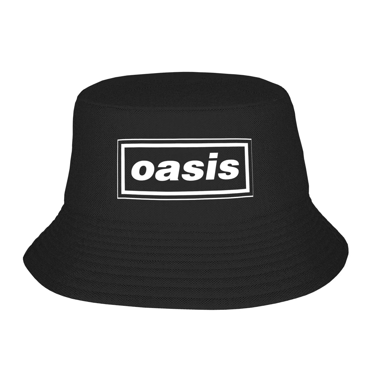 Unisex Oasis Prints Bucket Hats American Heavy Summer Headwear Foldable Outdoor