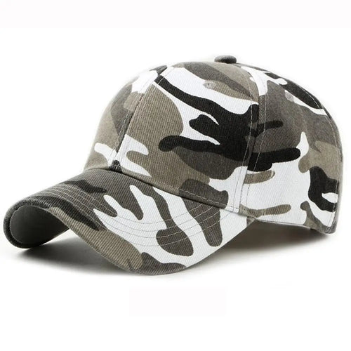 Unisex Camo Baseball Cap Camouflage Military Hat