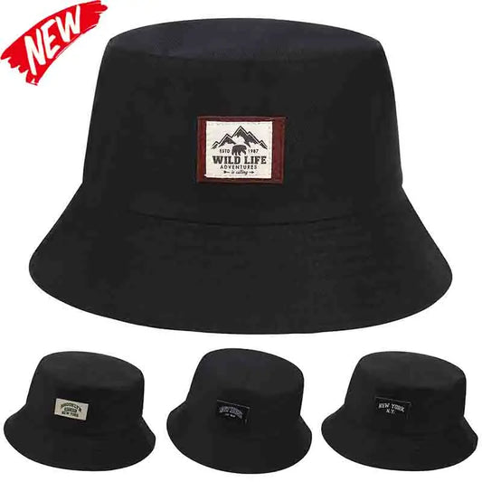 Fisherman Panama Sun Hat Outdoor Street Casual Visor Bucket Cap
