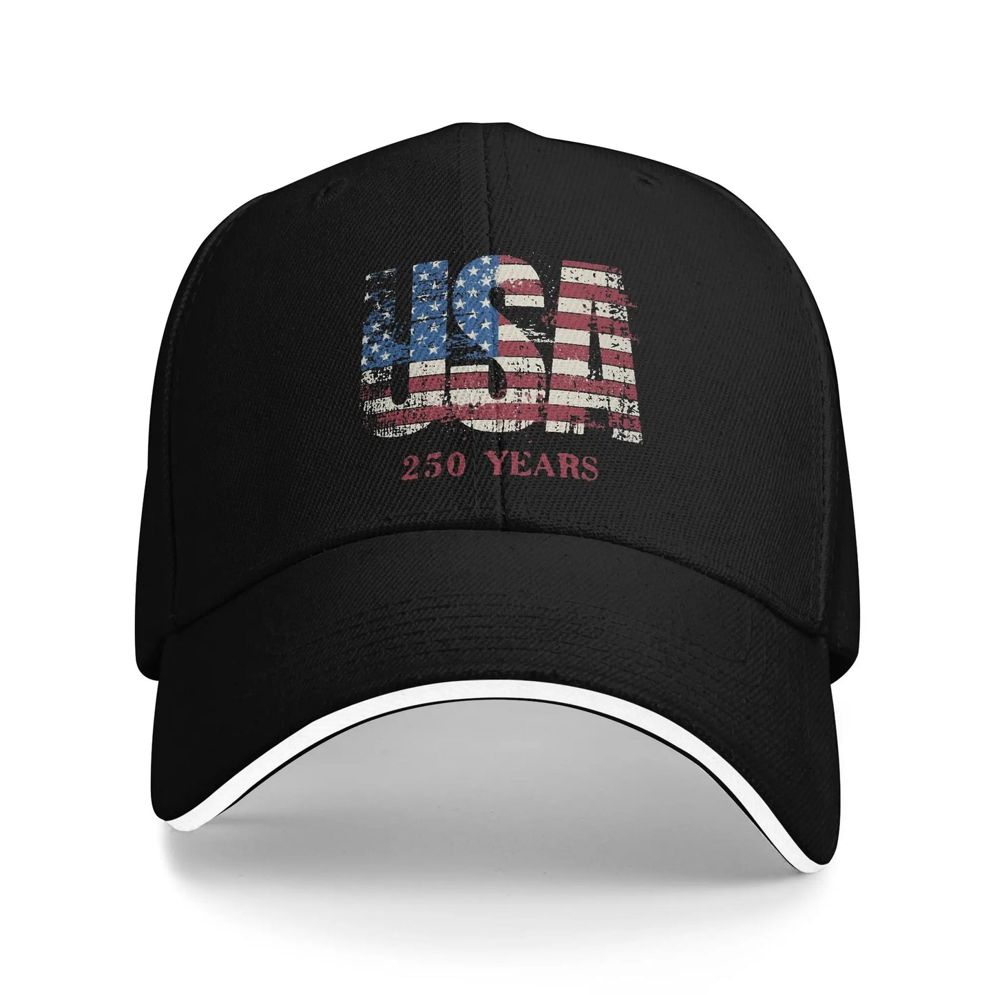 250 Years American Anniversary Outfits Men Women Baseball Cap