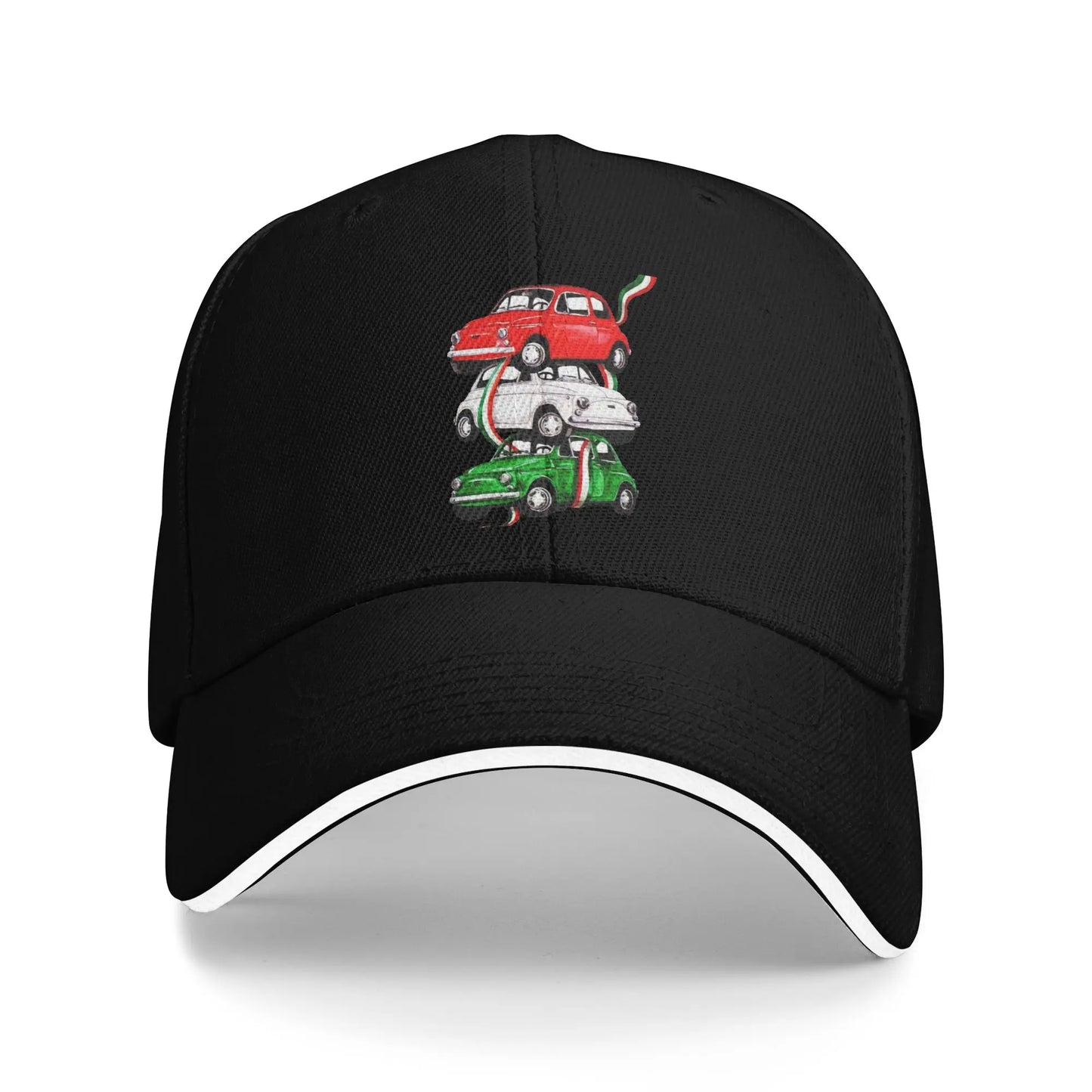 Custom Fashion Milano Italy Flag Baseball Cap Women Men