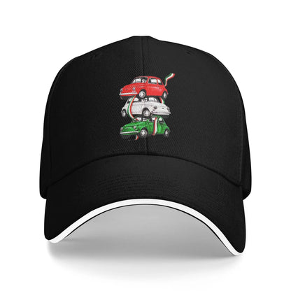 Custom Fashion Milano Italy Flag Baseball Cap Women Men