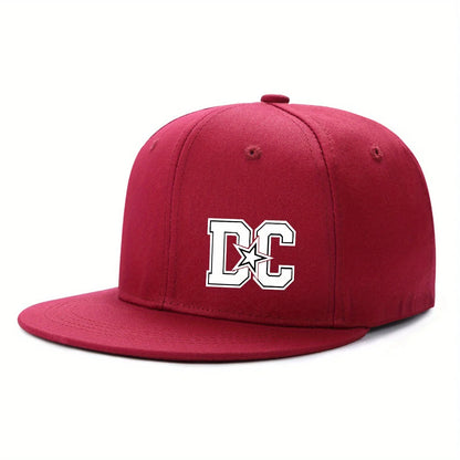 Unisex Letter Print Hip-hop Snapback Cap