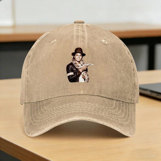 MJ And Snake Michaels Jacksons Casual Baseball Cap