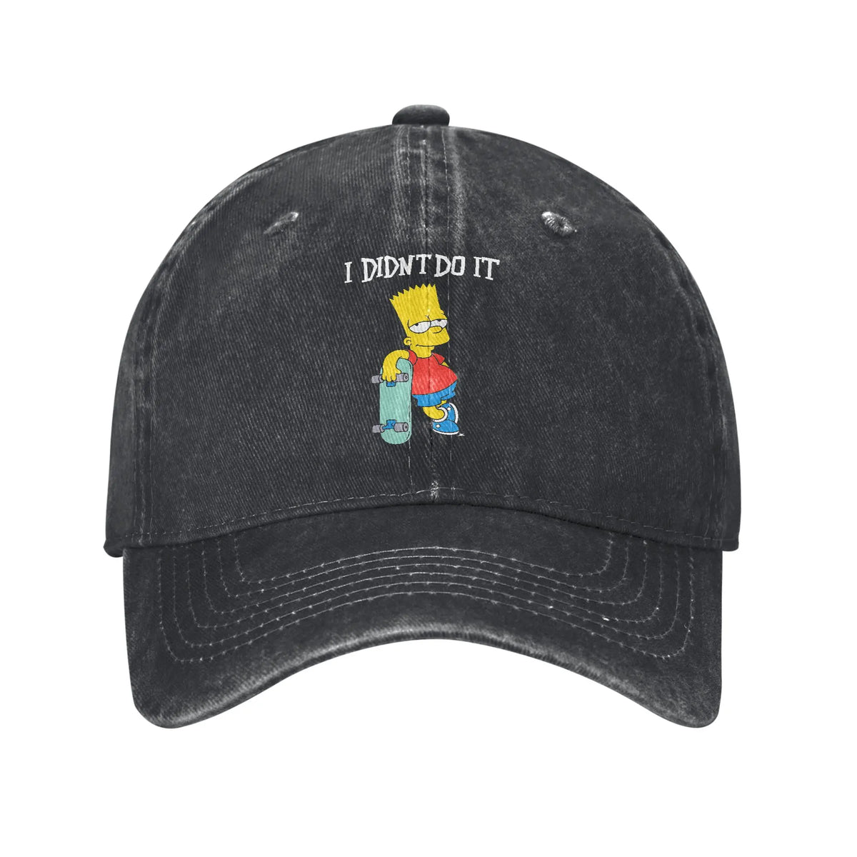 The S-simpson Skateboard Casual Baseball Cap