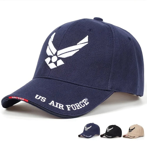 US Air Force V-Mark Embroidery Baseball Caps Spring And Autumn