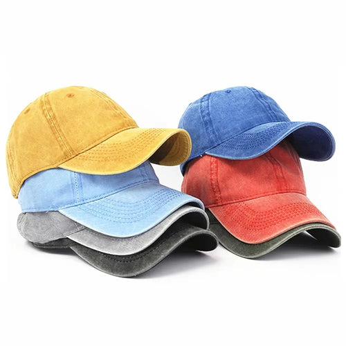 Women's Men's Cap Dad Hat Wholesale Solid Sport Unisex Baseball Hat