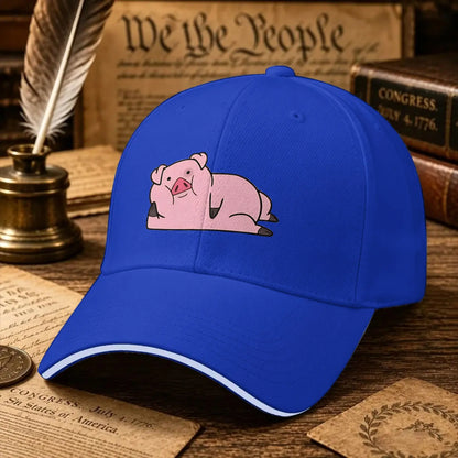 Waddles The Pig Baseball Cap Gravitys Falls