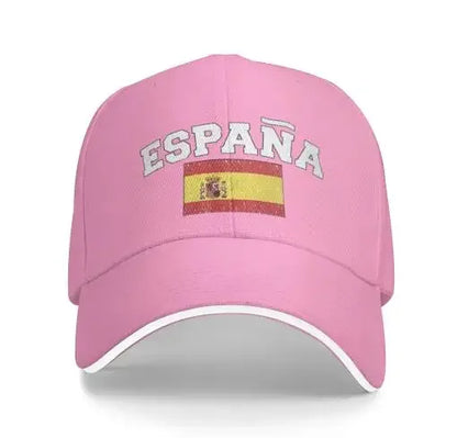 Espana Flag of Spain Spanish Denim Hats Baseball Caps