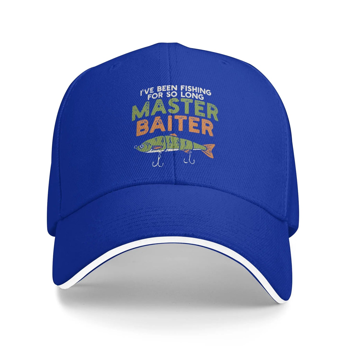 Personalized Fishing Master Baiter Baseball Cap