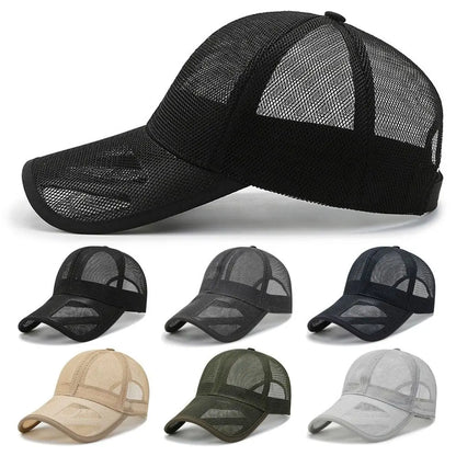 Quick Dry Adjustable Fashion Baseball Cap Sun Protection Caps