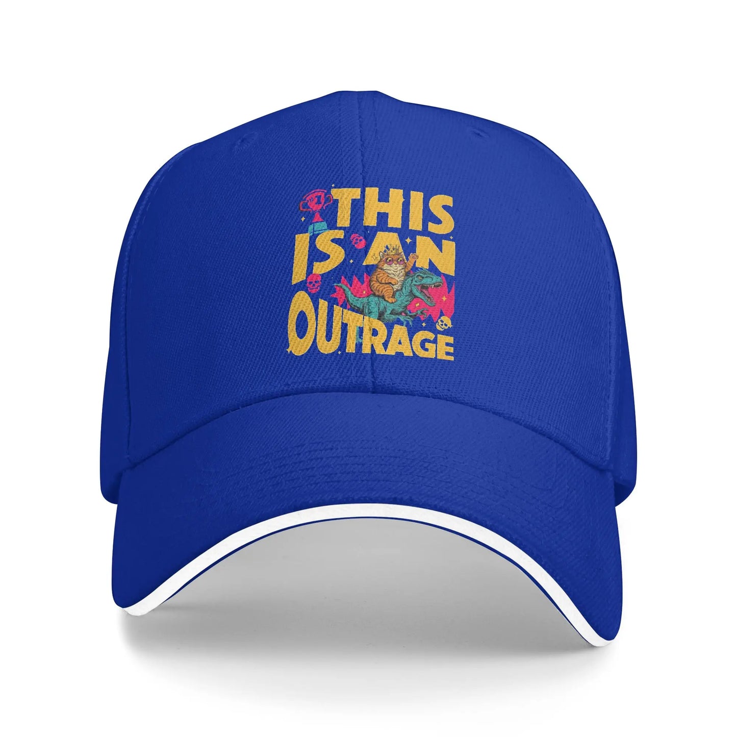 Summer This Is An Outrage Princess Donut Cat Dungeon Crawler Carl Baseball Cap