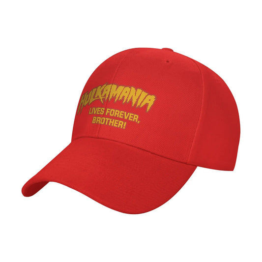 Hulkamania Hulk Hogan Wrestling Hat Adult Sport Baseball Caps