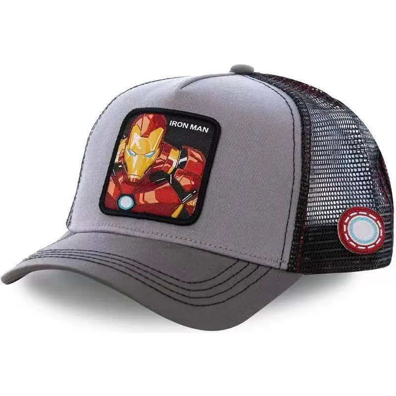 Popular Marvel Spider-Man, Iron Man, Hulk Baseball Cap