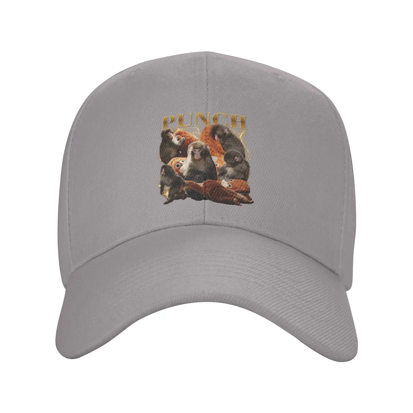 Spring Casual Baseball Cap Team Punch Baby Monkey Punch