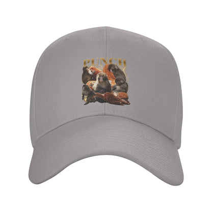 Spring Casual Baseball Cap Team Punch Baby Monkey Punch