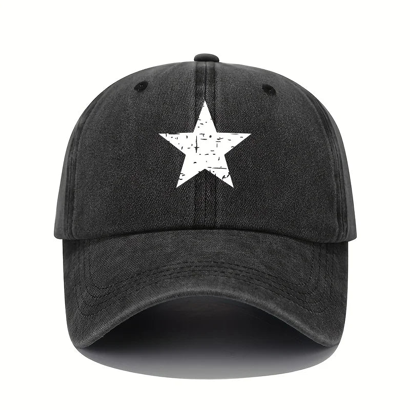 Star Print Baseball Cap