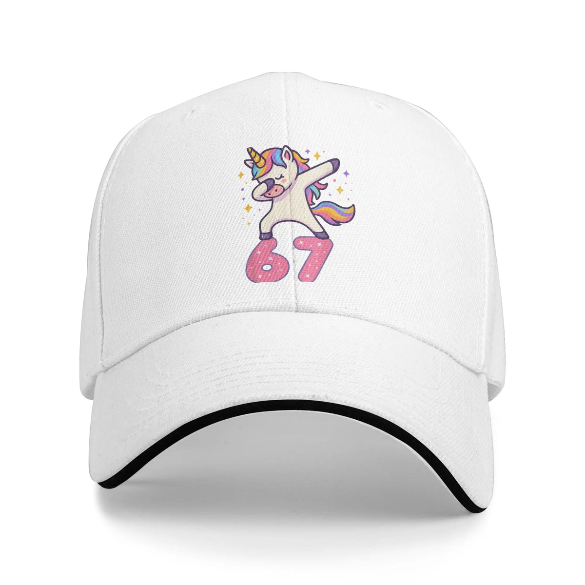 67 Meme Halloween Haunted Spooky Baseball Cap