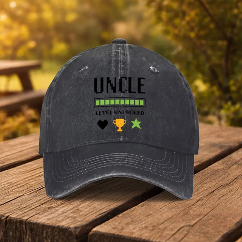 Uncle Game Print Baseball Cap