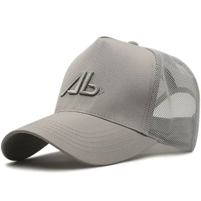 Big Head Man Baseball Caps Summer Mesh Plus Size Causal Peaked Hats