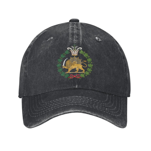 Baseball Cap Imperial Coat of Arms of Persia Iran