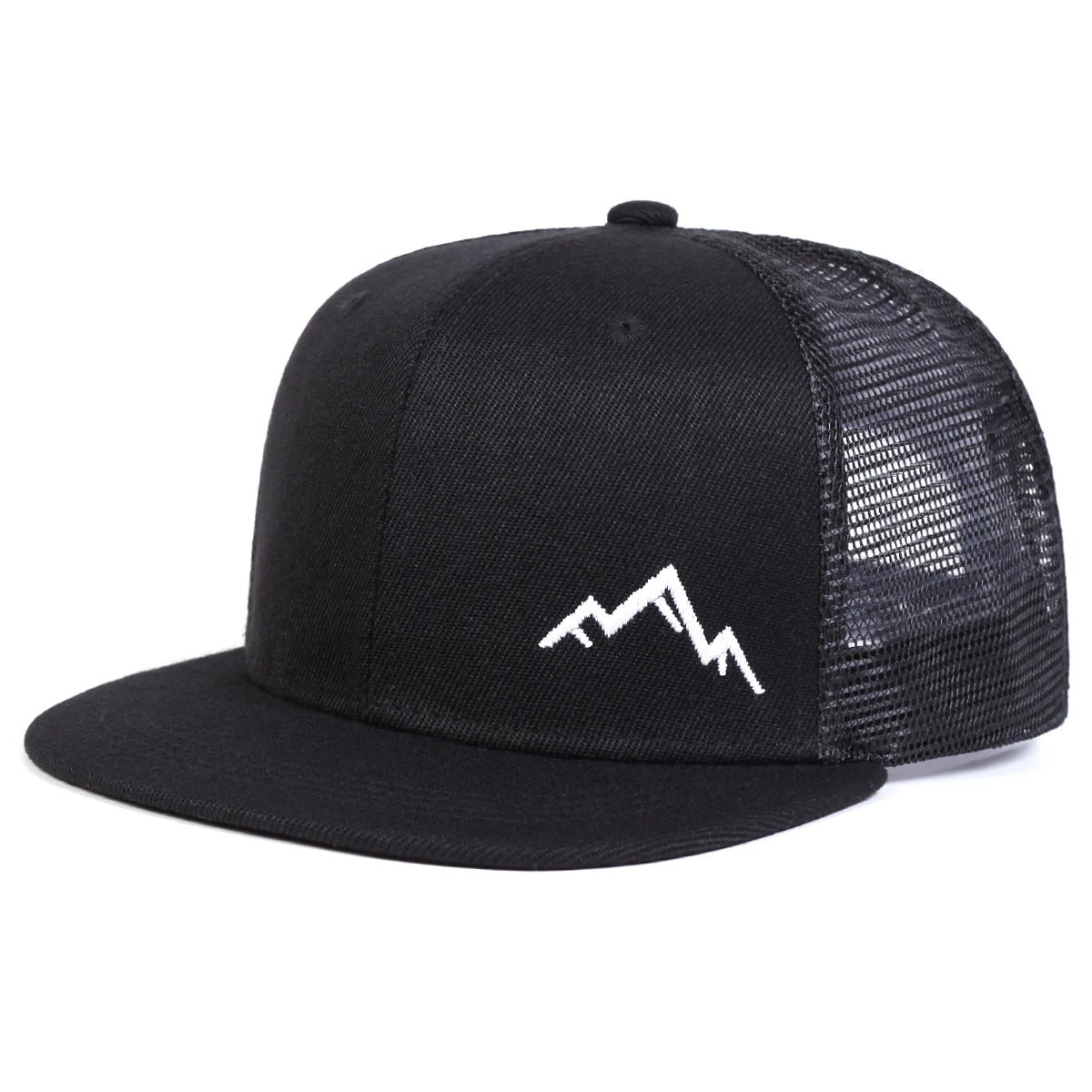 Unisex Mountain Embroidery Hip-Hop Hats Snapback Caps Baseball Caps