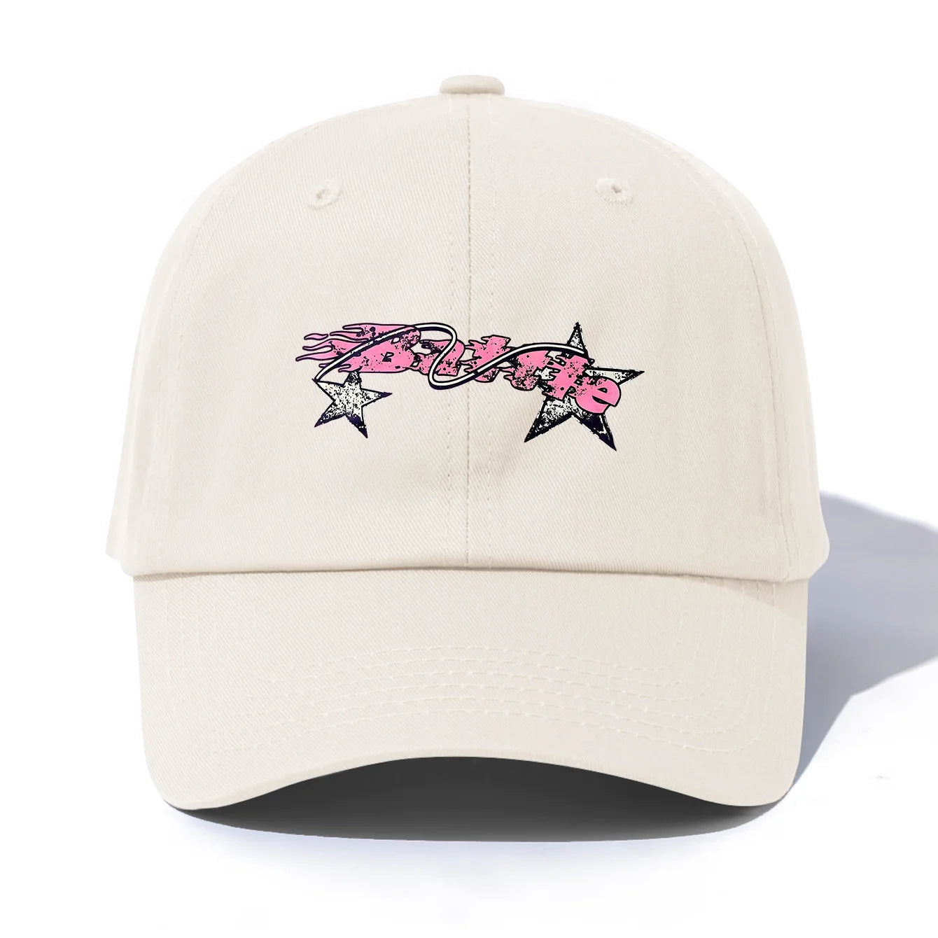 BATTLE Print Baseball Cap For Adults