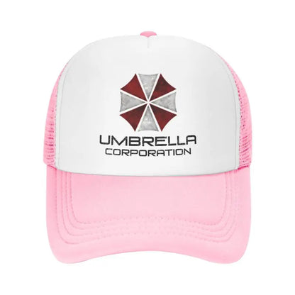 Umbrella Corporation Print Mesh Baseball Cap