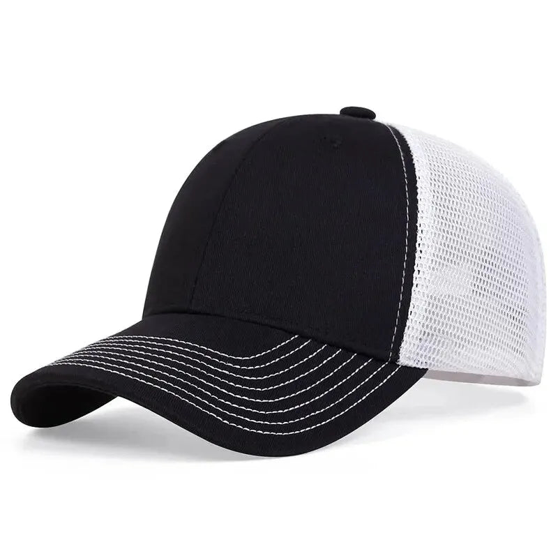 Unisex 8 Lines On The Brim Of The Hat Baseball Caps