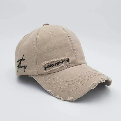 Purple Pleated Baseball cap New 2023 Flat Tongue Hat Baseball Cap For Men and Women