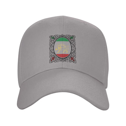 Persian Flag Shirokhorshid Persian Flag Iran Baseball Cap