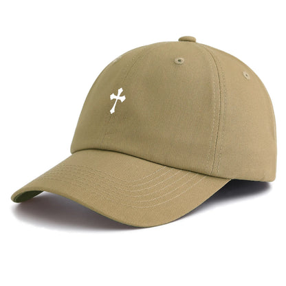 CROSS Print Baseball Cap For Adults
