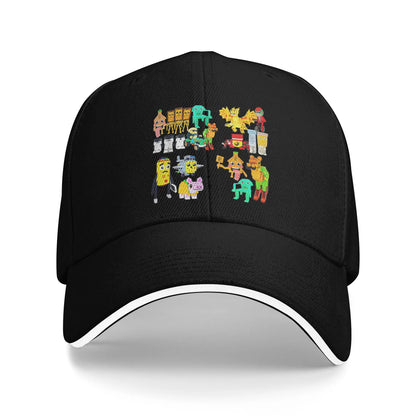 Bruh Sammyni Spyderini Funny Brainrot Steal A Brainrot Baseball Cap