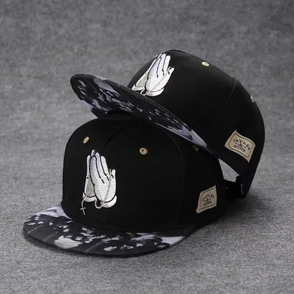 American Flag Embroidery Hip-hop Hats Snapback Caps