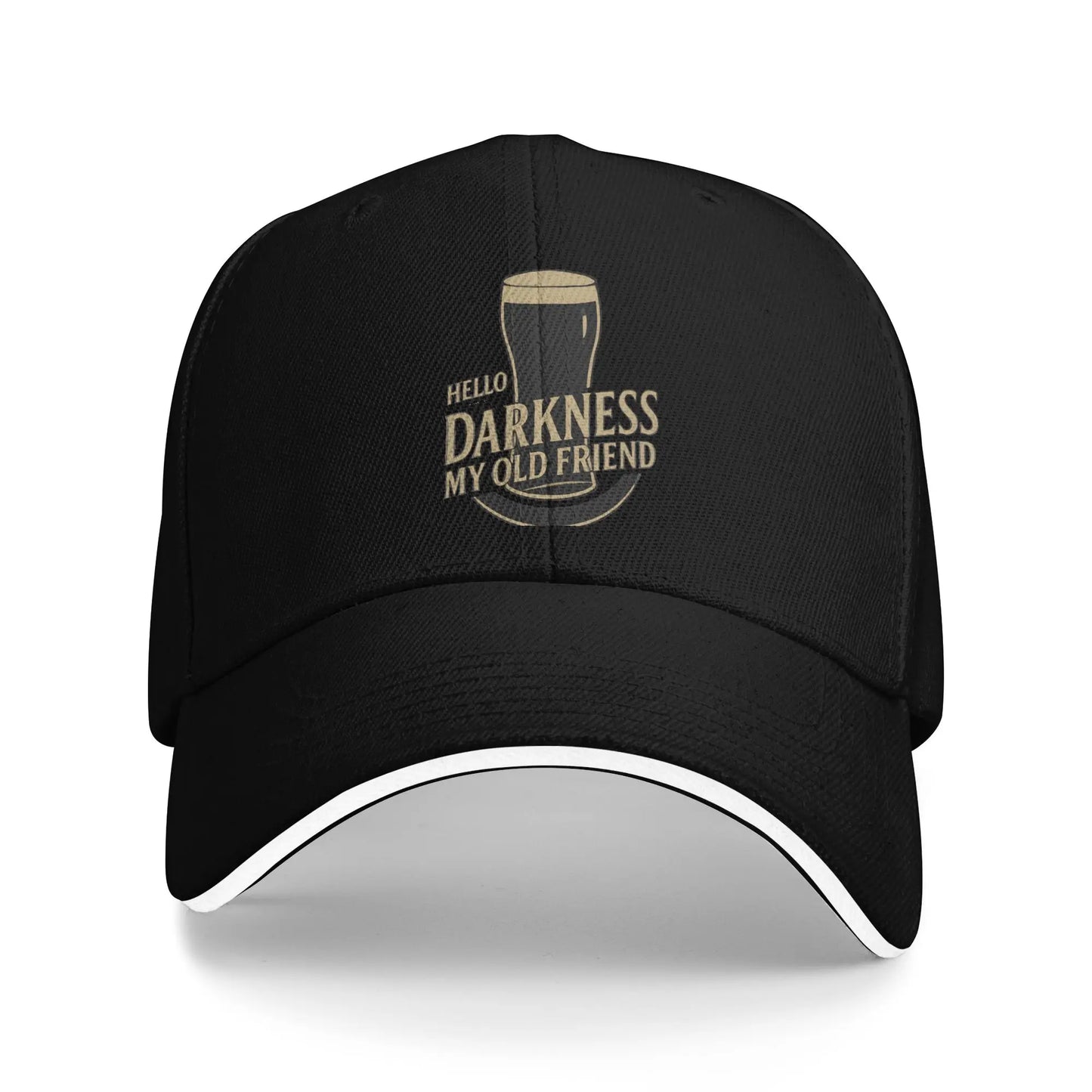 Hello Darkness My Old Friend Outdoor Sport Trucker Hat Baseball Caps