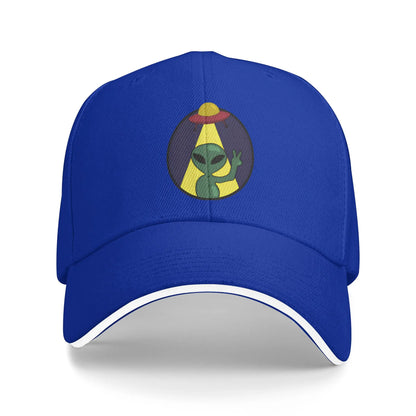 UFO We Come In Space Alien Baseball Cap