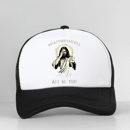 Disappointments All of You Funny Jesus Christian Faith Meme Baseball Cap