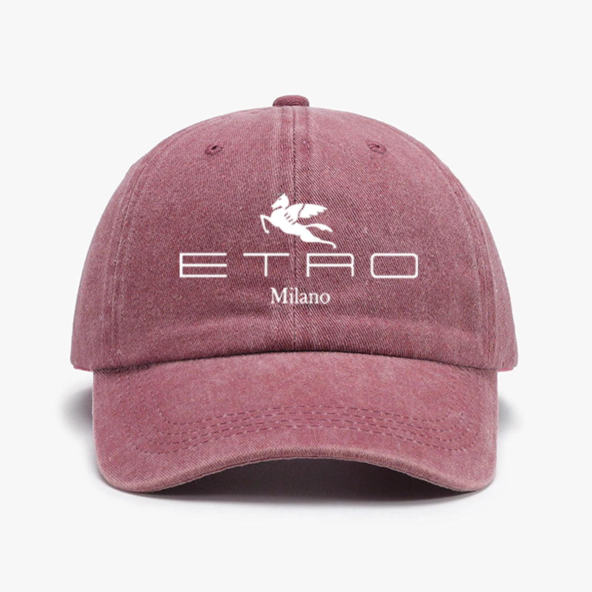 "E.T.R.O" Printed Baseball Cap