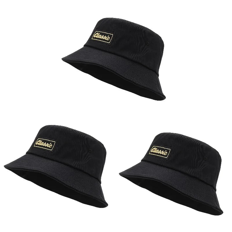 Men Women Big Head Bucket Hats Beach Oversize Sun Cap
